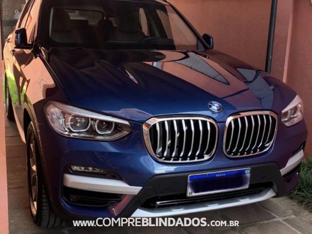 BMW X3 BLINDADA AZUL 2020/2021 EM PORTO ALEGRE