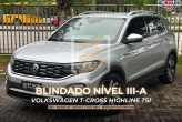T-CROSS Prata 2022 - Volkswagen - Rio de Janeiro cód.39703