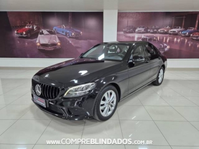 C 180 Preto 2019 - Mercedes-Benz - São Paulo cód.35228
