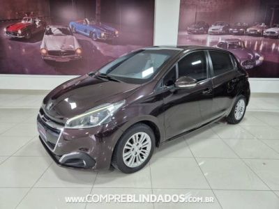 208 Marrom 2017 - Peugeot - São Paulo cód.37477