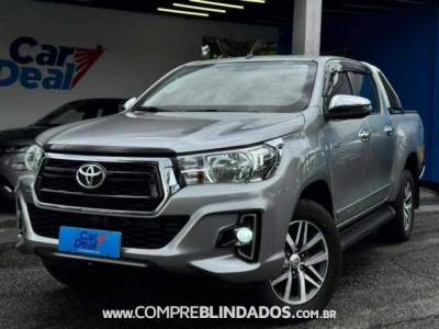 Hillux CD SRV Prata 2019 - Toyota - Rio de Janeiro cód.38194