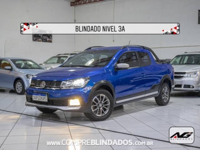 Saveiro Azul 2017 - Volkswagen - São Paulo cód.39348
