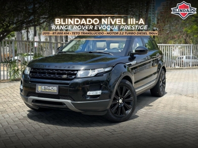 Range Rover Evoque  Preto 2015 - Land Rover - Rio de Janeiro cód.36782