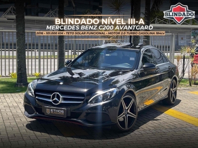 C 200 Preto 2016 - Mercedes-Benz - Rio de Janeiro cód.38243
