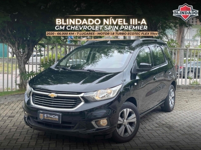 Spin Preto 2020 - Chevrolet - Rio de Janeiro cód.38352