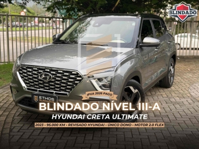 Creta Cinza 2023 - Hyundai - Rio de Janeiro cód.38555