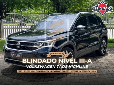 Taos Preto 2025 - Volkswagen - Rio de Janeiro cód.38790