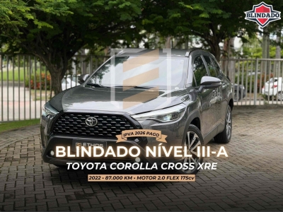Corolla Cross Cinza 2022 - Toyota - Rio de Janeiro cód.38794