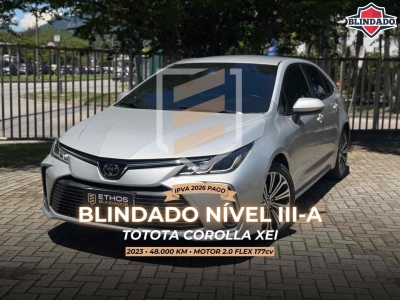 Corolla Prata 2023 - Toyota - Rio de Janeiro cód.38830