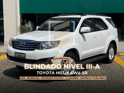 Hilux SW4 Branco 2015 - Toyota - Rio de Janeiro cód.39029