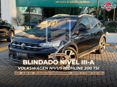 Nivus Preto 2023 - Volkswagen - Rio de Janeiro cód.39081