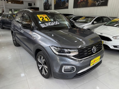 T-CROSS Cinza 2021 - Volkswagen - São Paulo cód.39174
