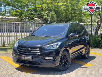 Santa Fé Preto 2016 - Hyundai - Rio de Janeiro cód.39457