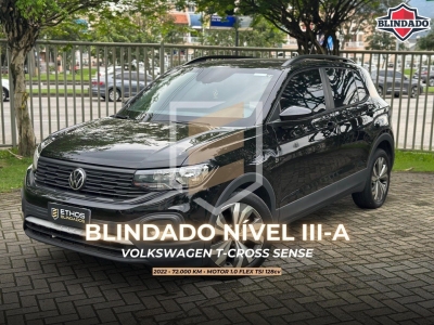 T-CROSS Preto 2022 - Volkswagen - Rio de Janeiro cód.39805